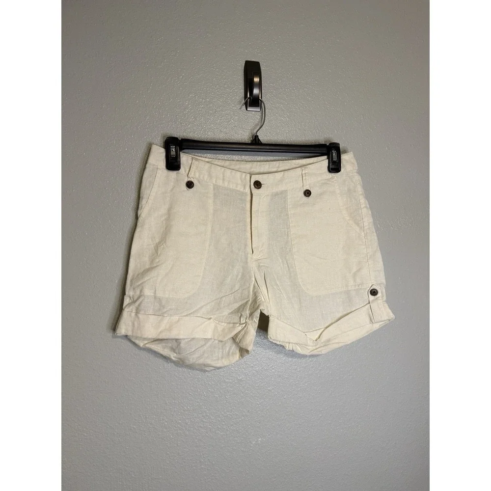 Patagonia Women's Shorts Hemp‎ Organic Cotton Striped Colorful Casual Size 10